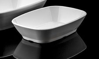 Kırılmaz kare kayık Tabak 14 cm 12 ADET