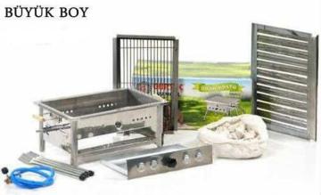 TÜPLÜ LAVTAŞLI MANGAL 34X50 CM