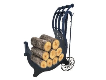 ŞÖMİNE ODUNLUK + ŞÖMİNE TAKIMI