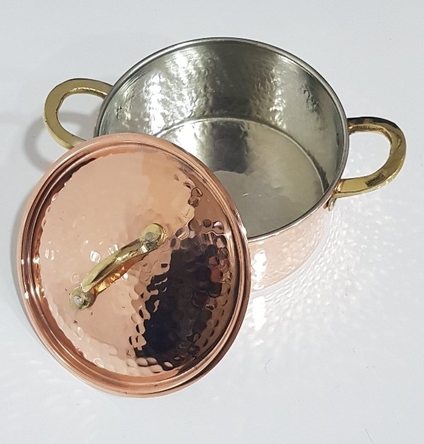 BAKIR DERİN TENCERE 29 CM