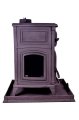SDS110 YANDAN CAMLI DÖKÜM FIRINLI KUZİNE ŞÖMİNE SOBA SOBA+ALT TABLA