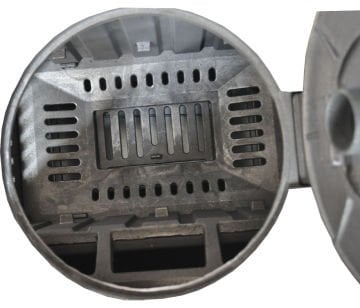 SABAH 105 - LÜKS DÖKÜM ŞÖMİNE FIRINLI KUZİNE SOBA