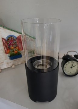 Round Design masa üstü şömine