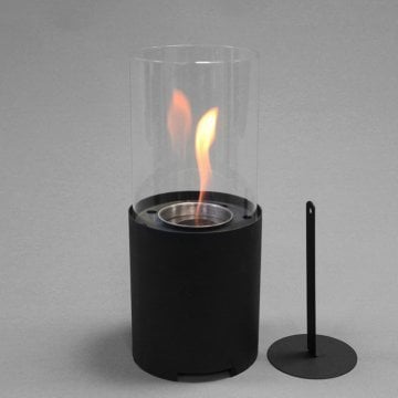 Round Design masa üstü şömine