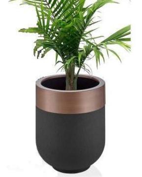 Saksı Bakır Kaplama 50 Cm