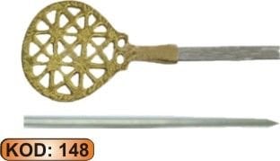 MOTİFLİ ŞİŞ 50 CM 6 ADET