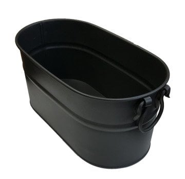 MAT SİYAH ODUNLUK 55 CM