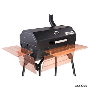 Guruss CG-075 Kömürlü Barbekü Mangal + Kılıf + Önlük