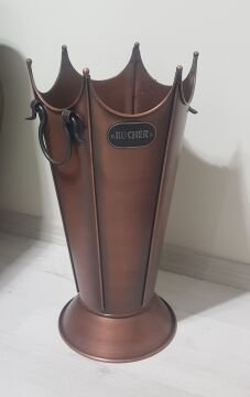 DEKOTATİF  TASARIM ŞEMSİYELİK BAKIR KAPLAMA