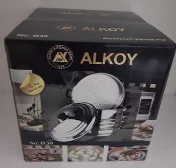 ALKOY Mantı Tenceresi Alimünyum 30 cm