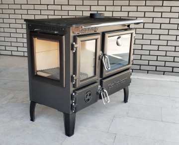 ÇALIŞKAN  GURME TUĞLALI KUZİNE SOBA FIRINLI