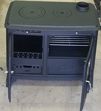 KOCHER Döküm Kuzine Soba Fırınlı