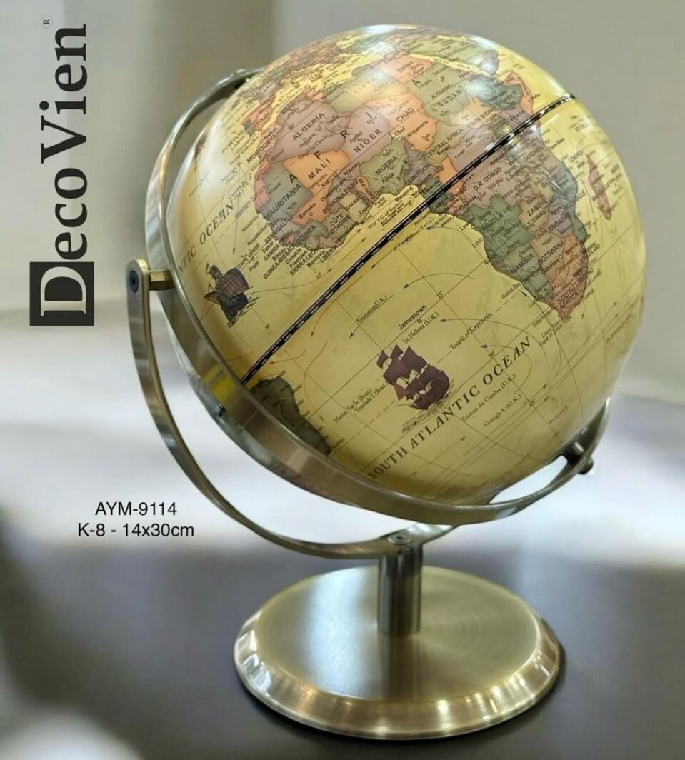 Dekoratif dönen dünya 28 cm