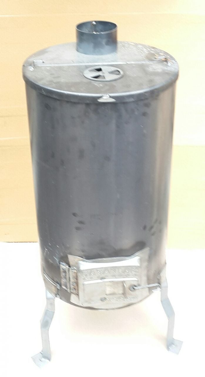 İŞYERİ SOBASI yuvarlak 40 cm çapında