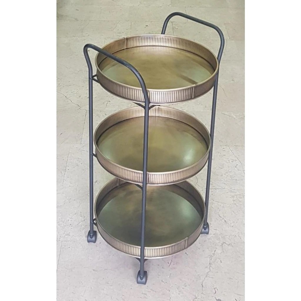 3 KATLI SERVİS ARABASI GOLD