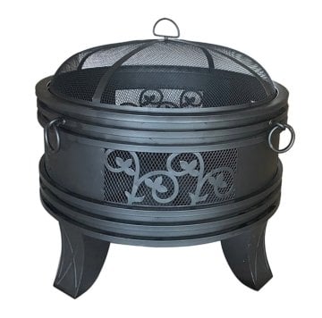 AÇIK HAVA DIŞ MEKAN BAHÇE ŞÖMİNE YUVARLAK Bahçe Şöminesi Çap 67cm