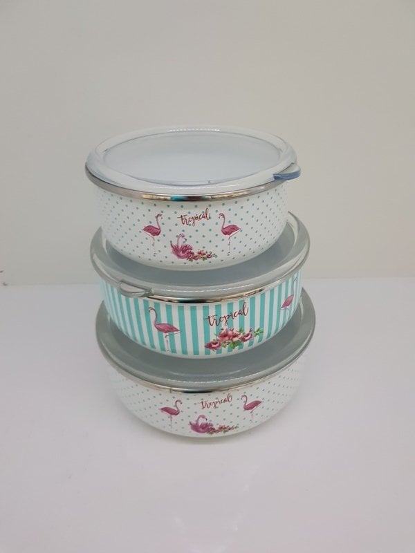 MİSS BETTY  3'LÜ SAKLAMA KABI EMAYE