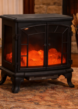 Elektrikli şömine soba efekt kumandalı 2000 watt