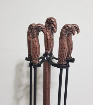 2025 ŞÖMİNE AKSESUAR SETİ BAKIR