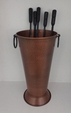 ŞÖMİNE Maşa Kürek Takımı Dekoratif