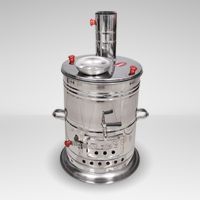 icten borulu paslanmaz çay semaveri 3,5 lt