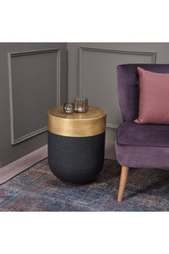 50 CM DEKORATİF SEHPA BLACK