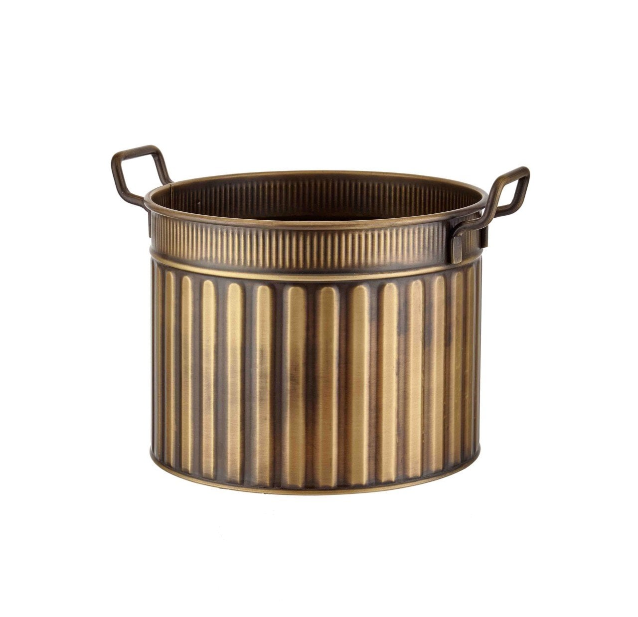 ESKİTME ANTİK ODUN KOVASI 32 CM