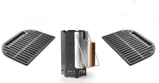 2 ADET GO GRILL IZGARA 1 ADET TUTUŞTURMA BACASI