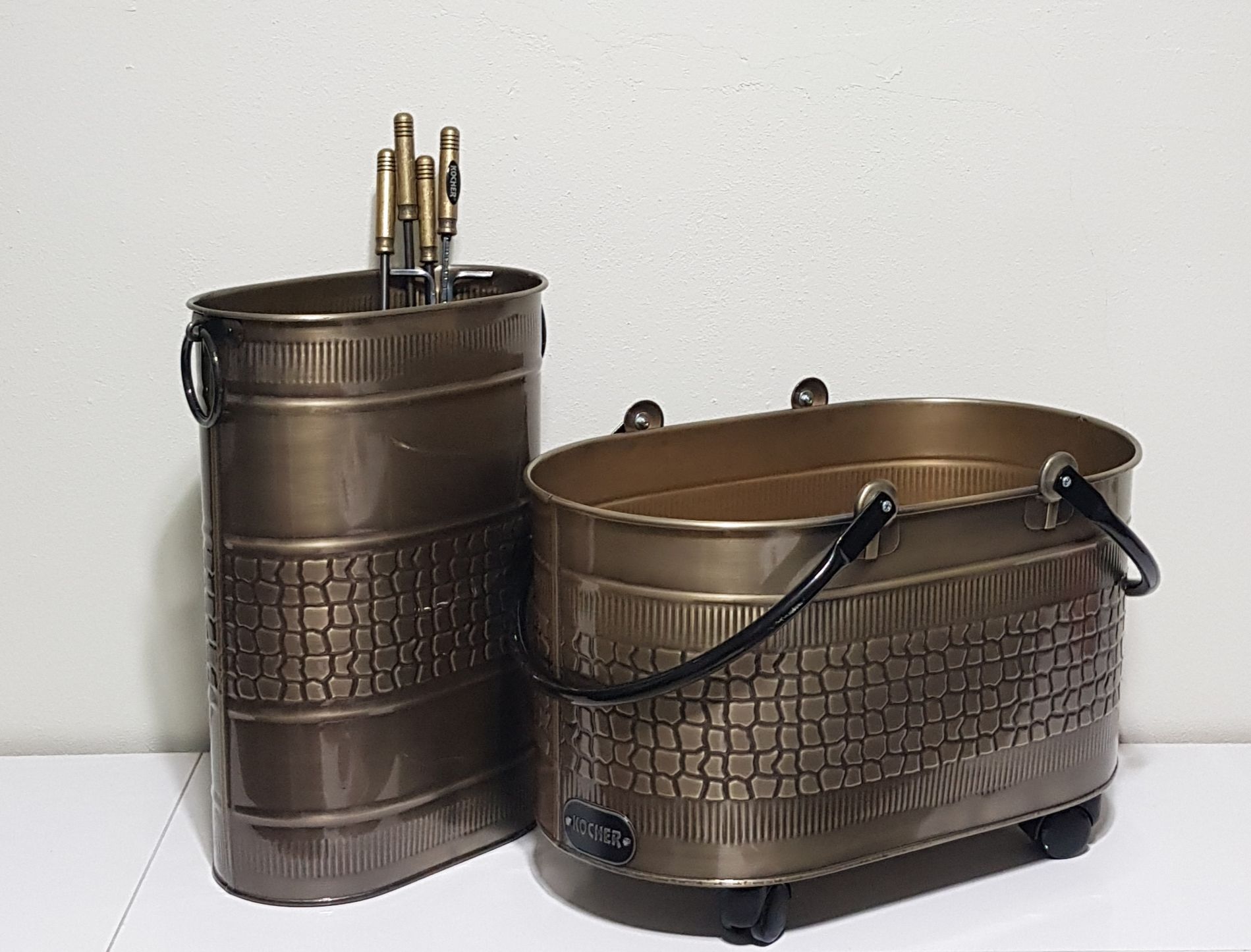 2025 new şömine aksesuar seti gold