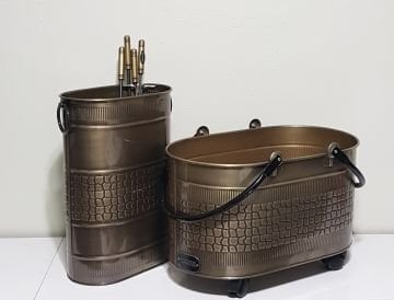 2025 new şömine aksesuar seti gold