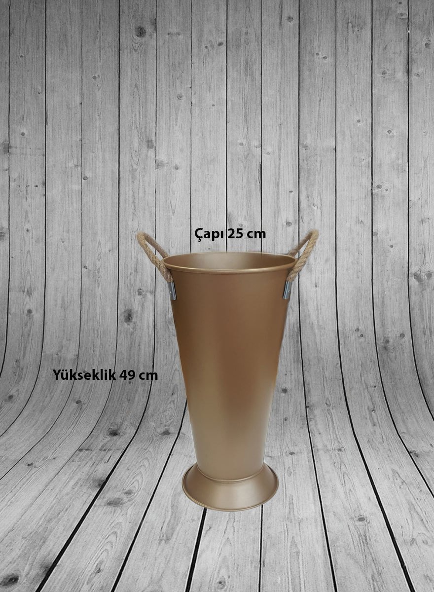 Dekoratif Şemsiyelik Gold Renk