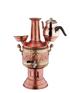 BAKIR ÇORUM CAY SEMAVERİ +1 ADET DEMLİK