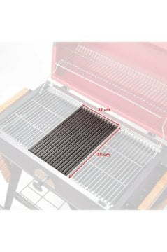 Her Mangal Ve Barbeküye Uygun Mangal Izgarası 24x39 Cm