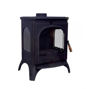 3 CAMLI DÖKÜM ŞÖMİNE SOBA