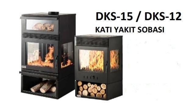 DAİWA DKS-15 KATI YAKIT SOBASI FIRINLI FANLI