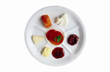 yuvarlak kahvaltı tabak 12 adet