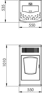 PELET YAKITLI ŞÖMİNELİ  SOBA