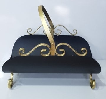 ŞÖMİNE ODUNLUK SEPETİ