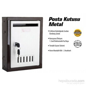 METAL POSTA KUTUSU