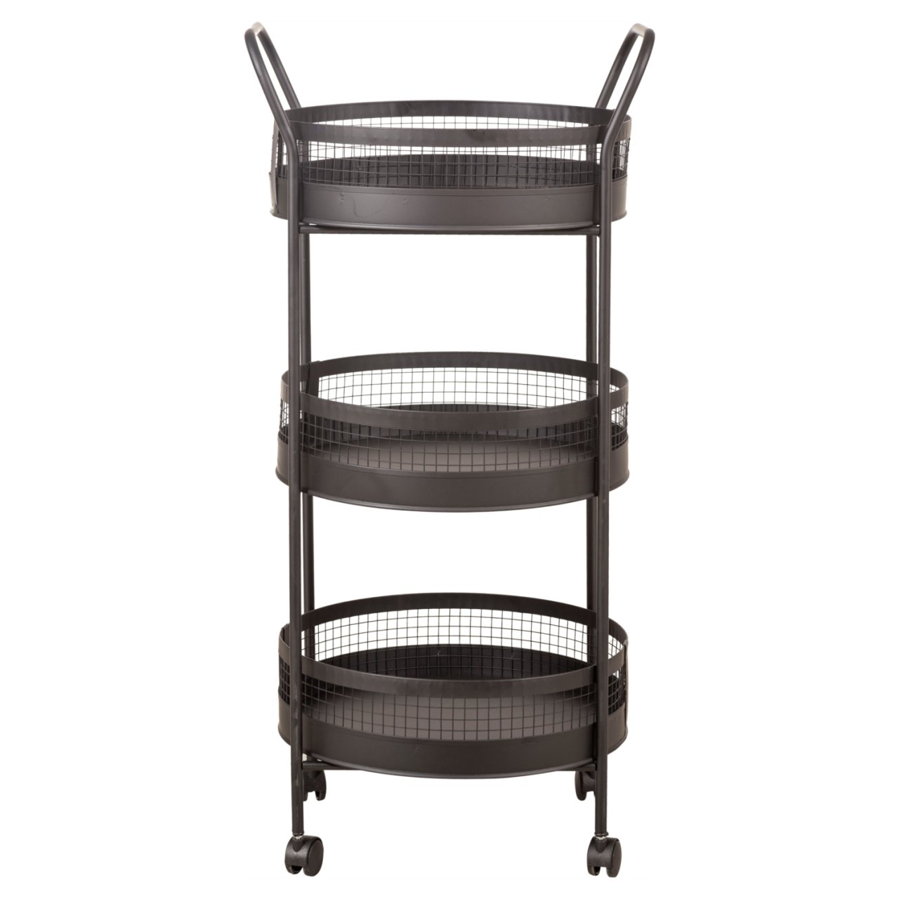 ALMERA 3 KATLI ETAJER SERVİS ARABASI SİYAH