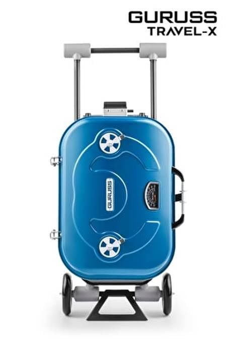Guruss Travel-x Taşınabilir Mangal MAVİ