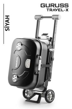 Guruss Travel-x Taşınabilir Mangal MAT SİYAH
