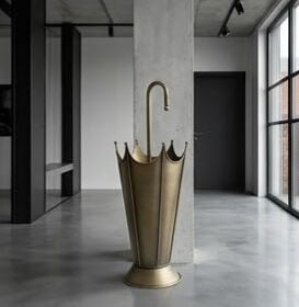ŞEMSİYELİK METAL KOVA GOLD ANTİK