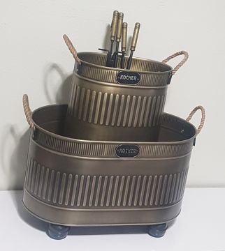 2025 şömine aksesuar seti gold halat 55 cm