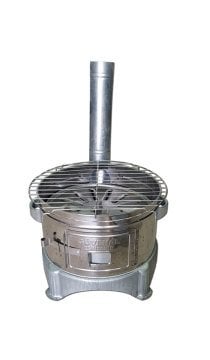 PASLANMAZ GÜVEC MANGAL 40 cm-TOPRAK MANGAL