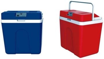 Araç İçi Oto TERMOS Buzdolabı 25 Litre Çakmak Sarjlı BUZ AKÜSÜ HEDİYE