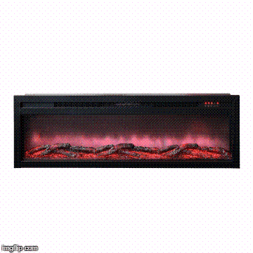 130 CM 10 RENK LEDLİ ŞÖMİNE ELEKTRİKLİ