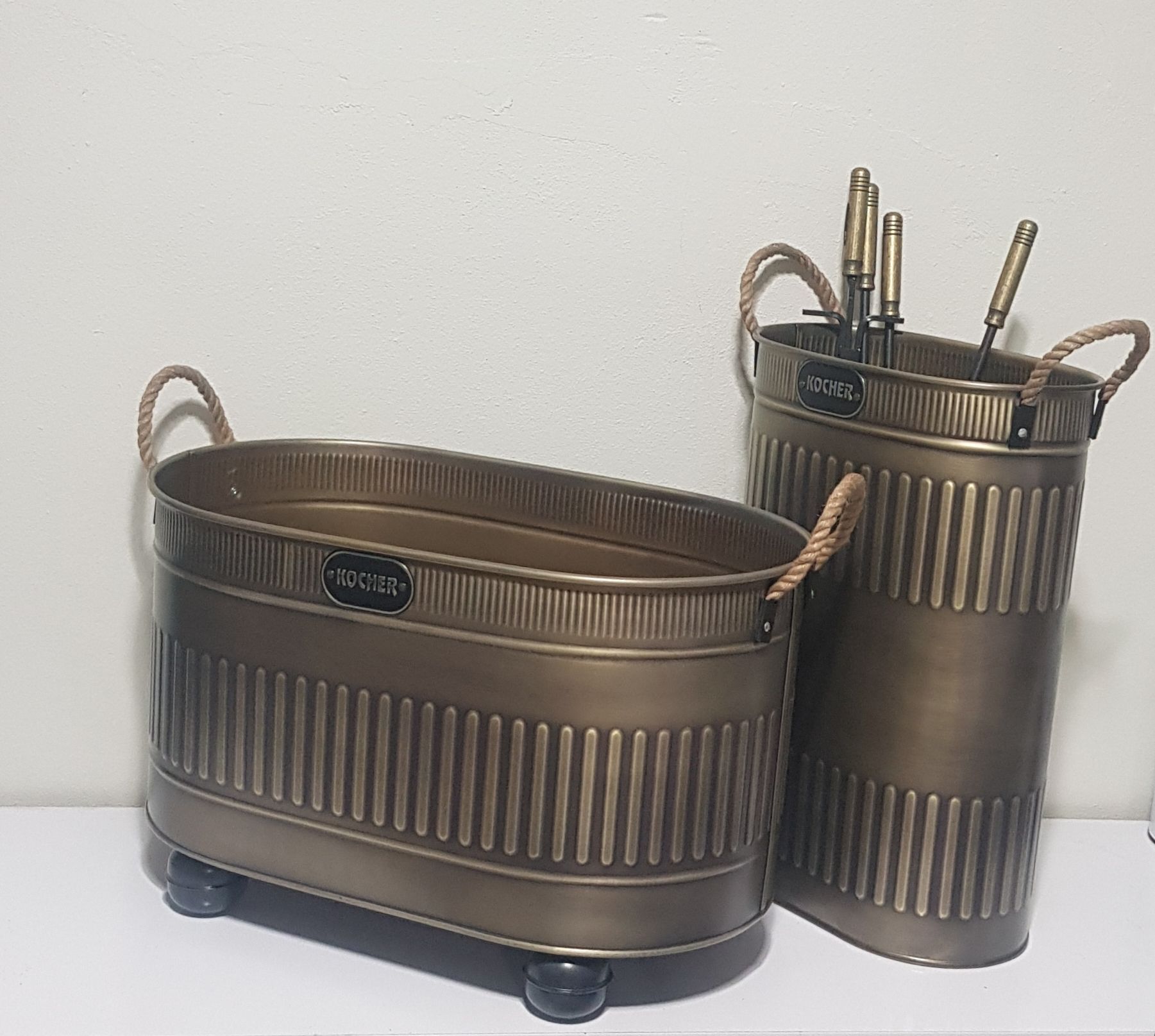 2025 şömine aksesuar seti gold halat